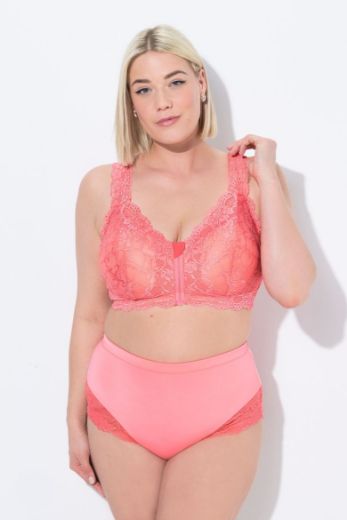 Plus size veliki brojevi Grudnjak na prednje kopčanje s patentnim zatvaračem za punije