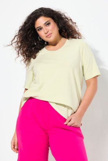 Plus size veliki brojevi Majica V izreza A kroja kratkih rukava za punije