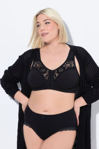 Plus size veliki brojevi Gaćice s dodatkom ukrasne čipke 3 komada za punije