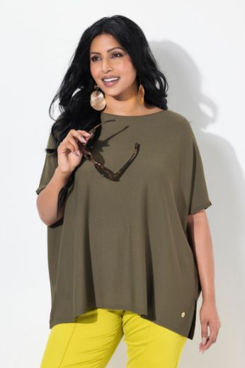 Plus size veliki brojevi Pulover sa spuštenim rukavima za punije