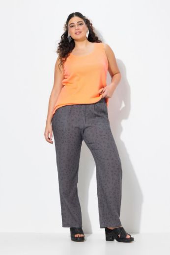 Plus size veliki brojevi Hlače lagane ravnog kroja nogavica za punije