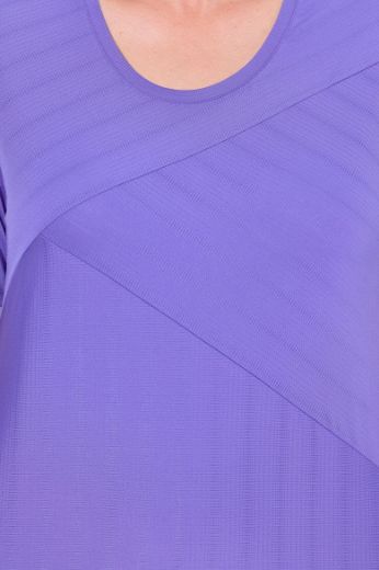 Plus size veliki brojevi Majica kratkih rukava okruglog ovratnika za punije