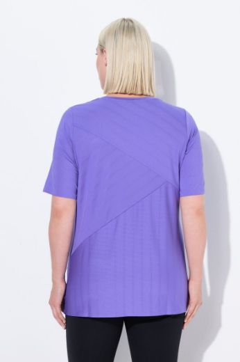 Plus size veliki brojevi Majica kratkih rukava okruglog ovratnika za punije