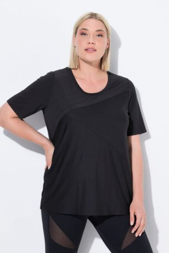 Plus size veliki brojevi Majica kratkih rukava okruglog ovratnika za punije