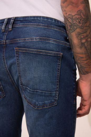 Plus size veliki brojevi Hlače bermude od trapera za punije