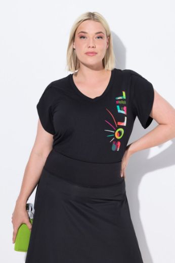 Plus size veliki brojevi Majica kratkih rukava sportska s natpisom za punije