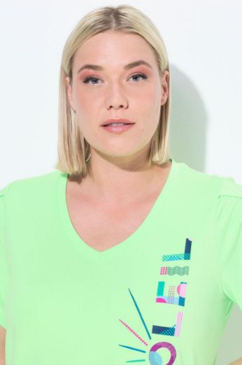 Plus size veliki brojevi Majica kratkih rukava sportska s natpisom za punije