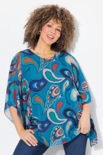 Plus size veliki brojevi Bluza dvoslojna za punije