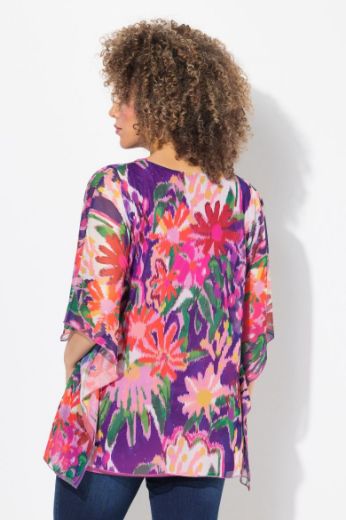 Plus size veliki brojevi Bluza dvoslojna za punije