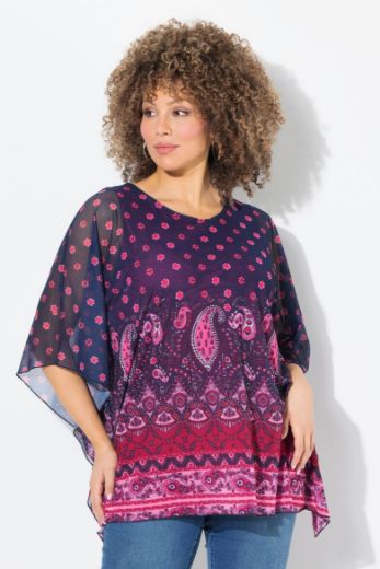 Plus size veliki brojevi Bluza dvoslojna za punije