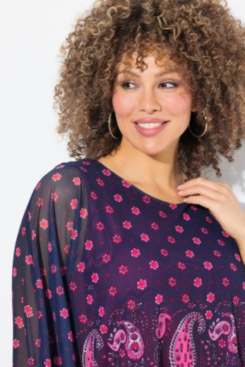 Plus size veliki brojevi Bluza dvoslojna za punije