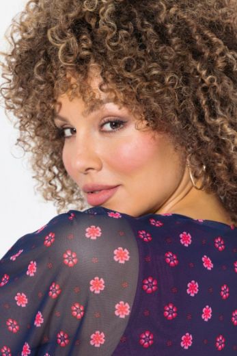 Plus size veliki brojevi Bluza dvoslojna za punije