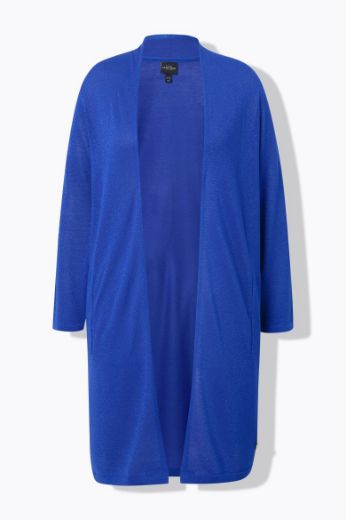 Plus size veliki brojevi Kardigan lagani dužeg kroja s džepovima za punije