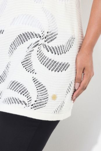 Plus size veliki brojevi Pulover kratkih rukava za punije