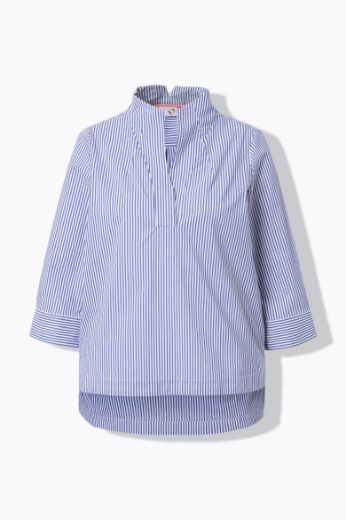 Plus size veliki brojevi Bluza 3/4 rukava na pruge za punije