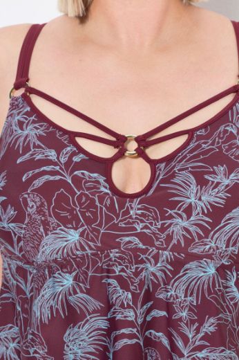 Plus size veliki brojevi Kupaći kostim haljina za punije