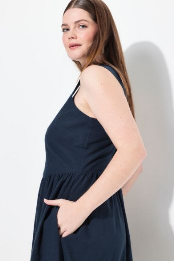 Plus size veliki brojevi Haljina maxi bez rukava za punije