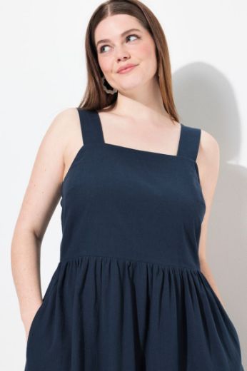 Plus size veliki brojevi Haljina maxi bez rukava za punije