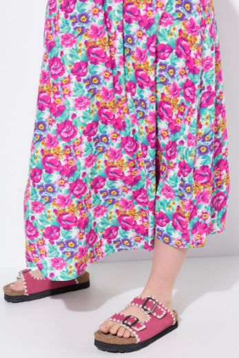Plus size veliki brojevi Suknja midi A kroja za punije