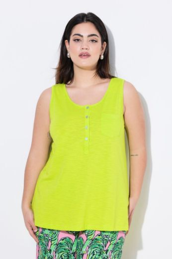 Plus size veliki brojevi Majica bez rukava okruglog ovratnika za punije