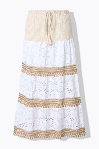 Plus size veliki brojevi Suknja maxi A kroja za punije