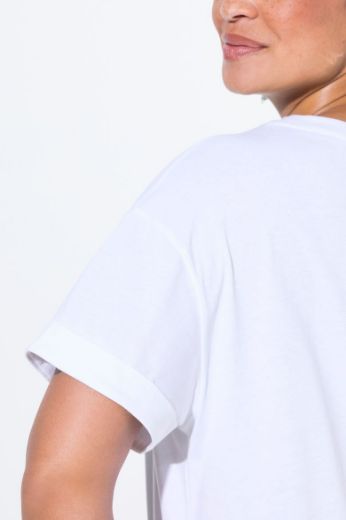 Plus size veliki brojevi Majica kratkih rukava okruglog ovratnika za punije