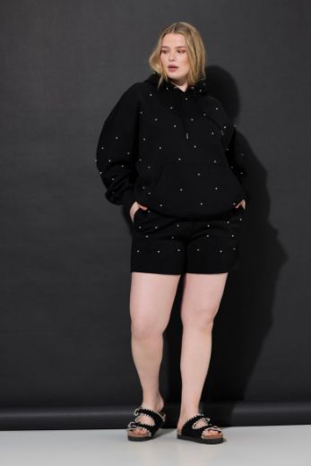 Plus size veliki brojevi Hlače kratkih širokih nogavica za punije