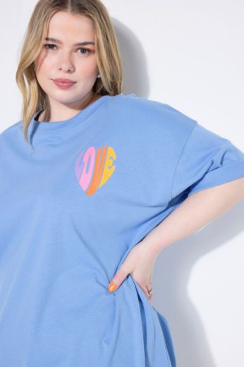 Plus size veliki brojevi Majica kratkih rukava šireg kroja za punije