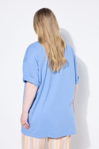 Plus size veliki brojevi Majica kratkih rukava šireg kroja za punije