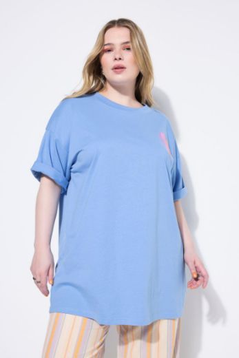 Plus size veliki brojevi Majica kratkih rukava šireg kroja za punije