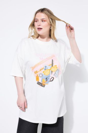Plus size veliki brojevi Majica kratkih rukava šireg kroja za punije