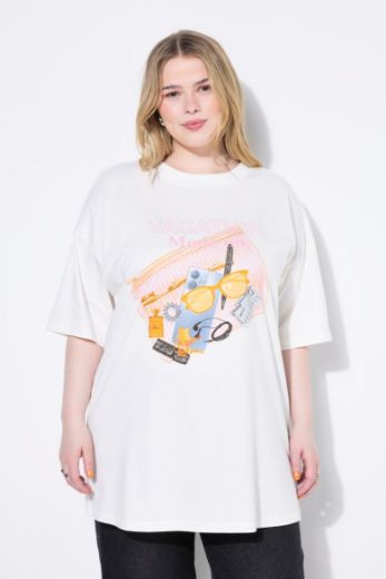 Plus size veliki brojevi Majica kratkih rukava šireg kroja za punije