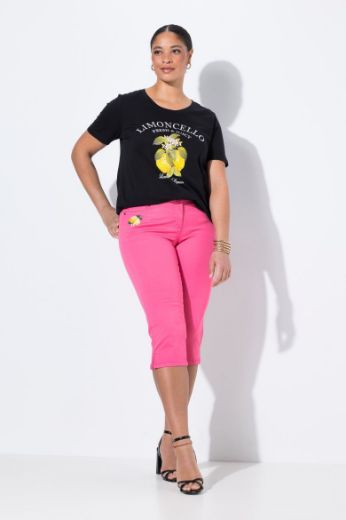 Plus size veliki brojevi Traperice Capri za punije