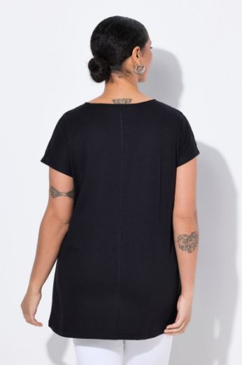 Plus size veliki brojevi Majica kratkih rukava okruglog ovratnika za punije