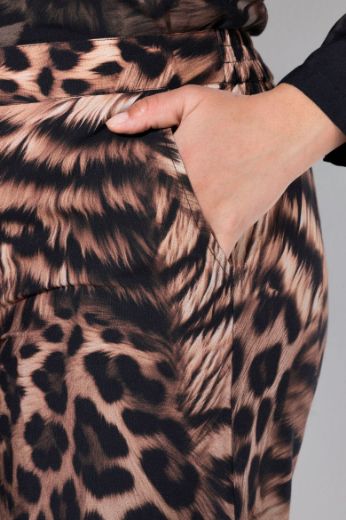 Plus size veliki brojevi Hlače širokih skraćenih nogavica za punije