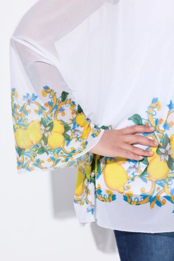Plus size veliki brojevi Bluza dugih rukava šireg kroja za punije