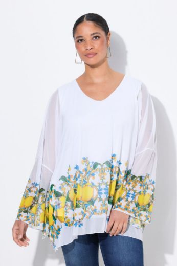 Plus size veliki brojevi Bluza dugih rukava šireg kroja za punije