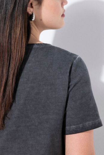 Plus size veliki brojevi Majica kratkih rukava okruglog ovratnika za punije