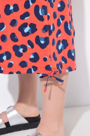 Plus size veliki brojevi Haljina kratkih rukava A kroja za punije