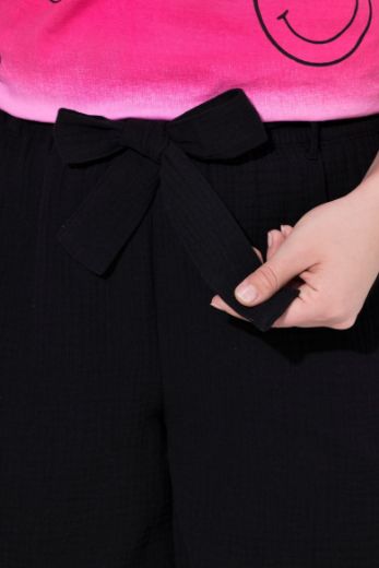 Plus size veliki brojevi Hlače kratkih nogavica od muslina za punije
