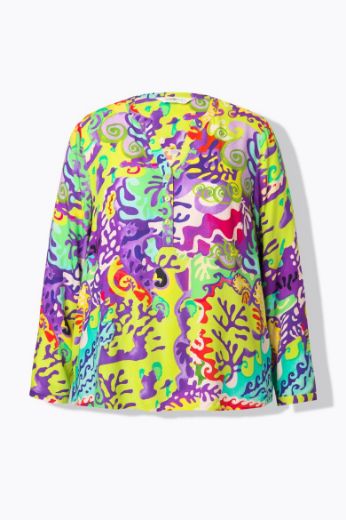 Plus size veliki brojevi Bluza dugih rukava A kroja za punije