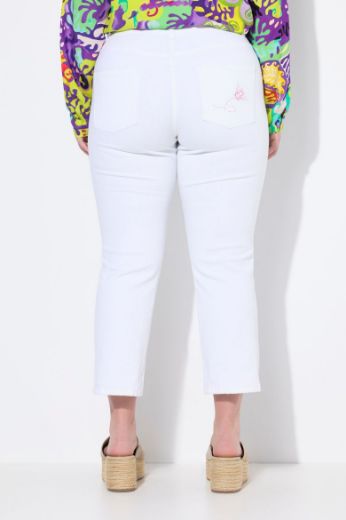 Plus size veliki brojevi Traperice užih  7/8 dužine nogavica za punije