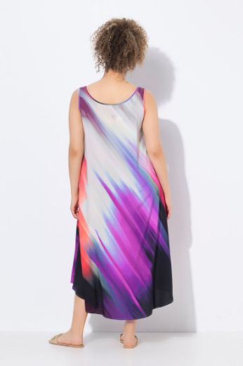 Plus size veliki brojevi Haljina maxi bez rukava A kroja za punije