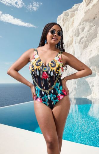 Plus size veliki brojevi Kupaći kostim jednodijelni za punije