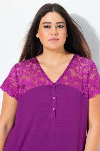 Plus size veliki brojevi Pidžama kratkih rukava i dugih nogavica za punije