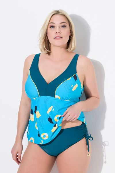 Veliki brojevi Kupaći kostim tankini moda za punije