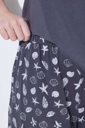 Plus size veliki brojevi Pidžama bez rukava i kratkih nogavica za punije