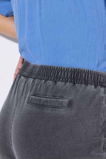Plus size veliki brojevi Hlače kratkih širokih nogavica elastičnog struka za punije