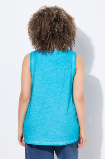 Plus size veliki brojevi Majica bez rukava A kroja za punije