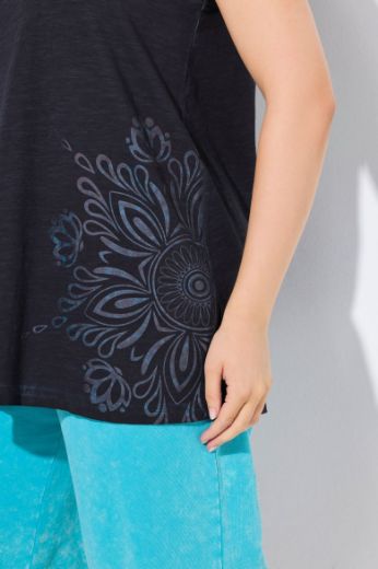 Plus size veliki brojevi Majica bez rukava A kroja za punije